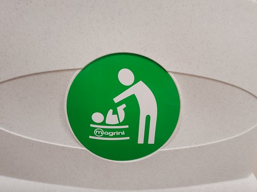 Beech Hill Memorial Hall's baby changing area