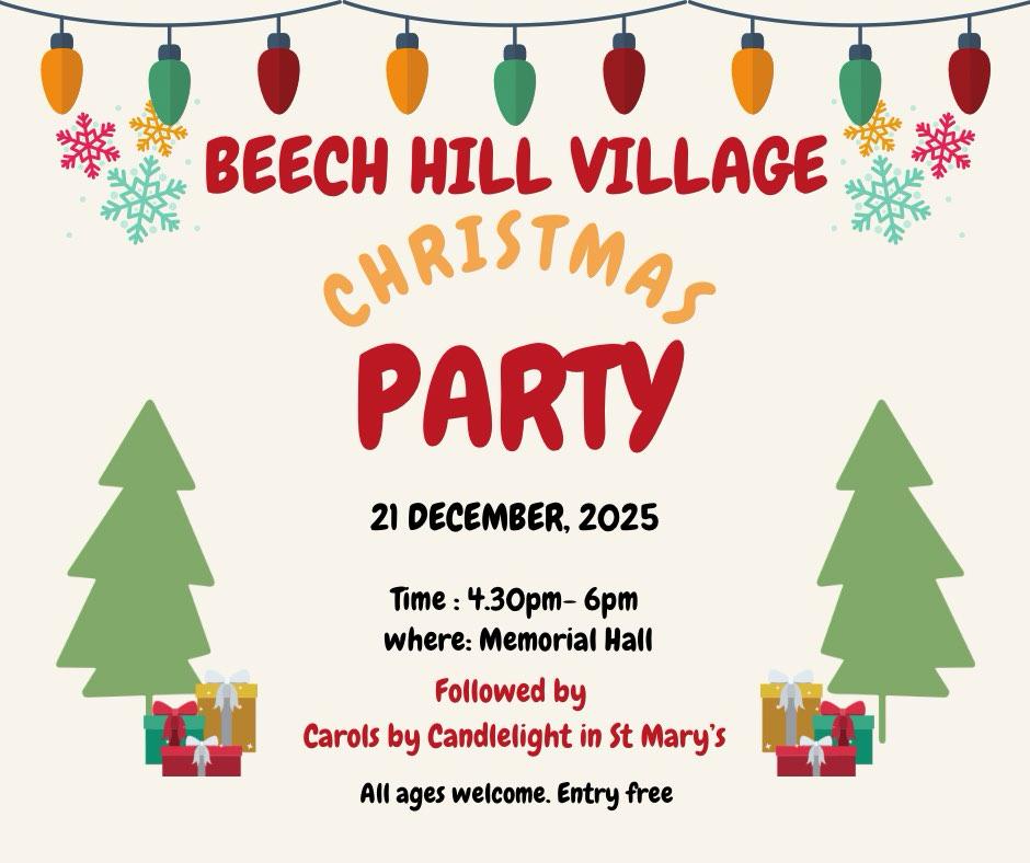 beech hill christmas party 2025